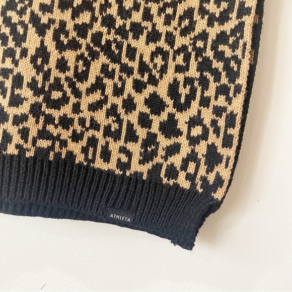 Athleta leopard scarf longline NWT - Picture 3 of 5